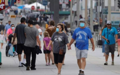 Cifras record de contagios de COVID-19 en México