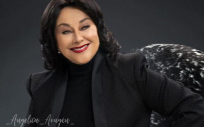 Angélica Aragón Regresa a los estudios de grabación en televisa.