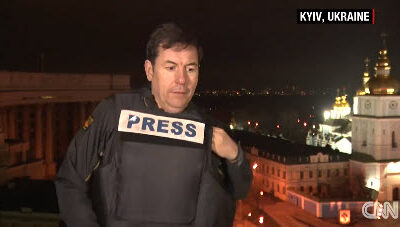 Se registran las primeras Explosiones en Kiev, Matthew Chance de CNN