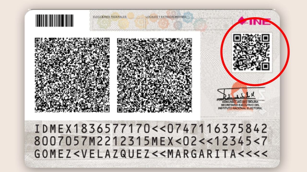 Cómo leer tu INE: Código QR y otros elementos que la integran | REVISTA IMX