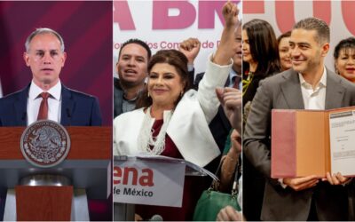 López-Gatell, Brugada y Harfuch: aspirantes a la candidatura de Morena en CDMX