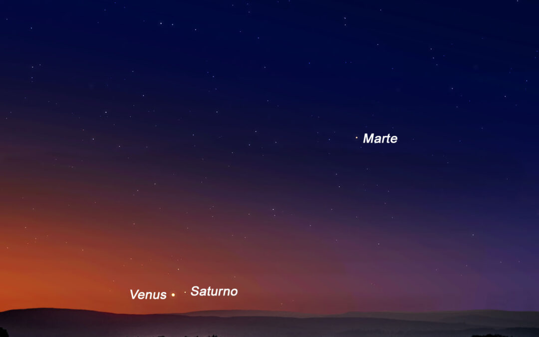 Efemérides celestes del 18 al 24 de marzo de 2024