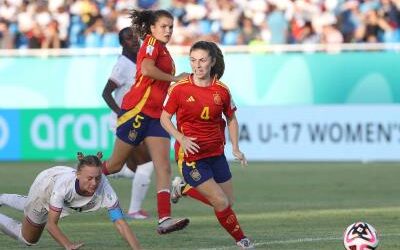 España gana 3 a 1 a EE.UU. en el Mundial sub-17