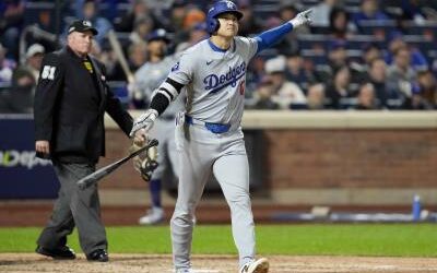 Los Dodgers apalean 8-0 a Mets para irse arriba 2-1 en la serie