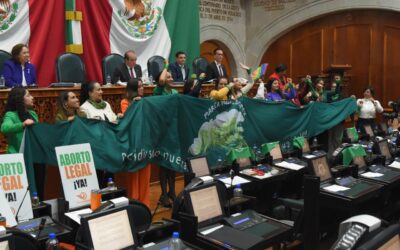 El Congreso del Edomex despenaliza el aborto hasta las 12 semanas de gestación