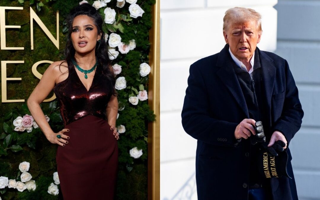 ¿Salma Hayek fue novia de Donald Trump? La actriz cuenta cómo el magnate la invitó a salir