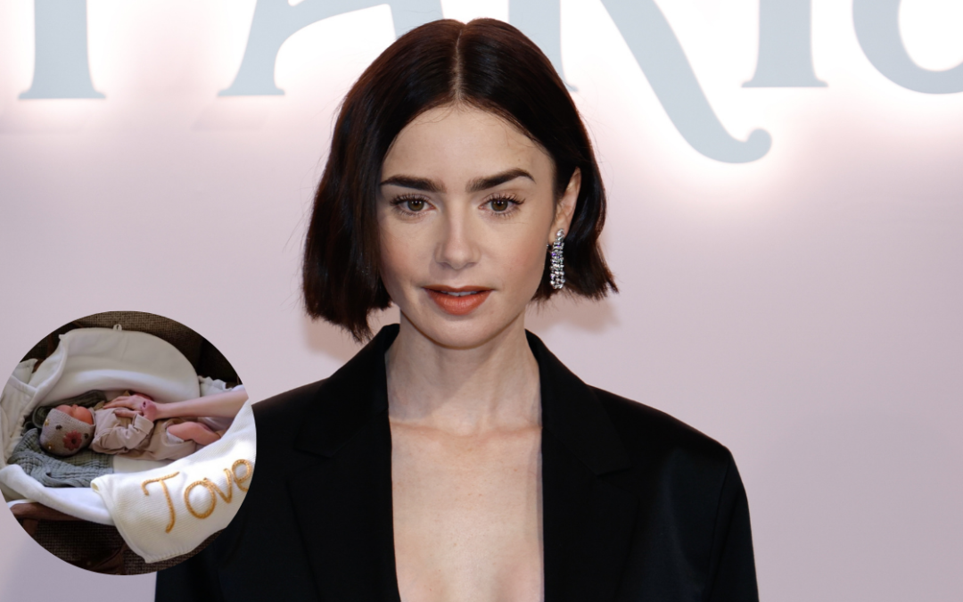 Lily Collins anuncia que se ha convertido en madre