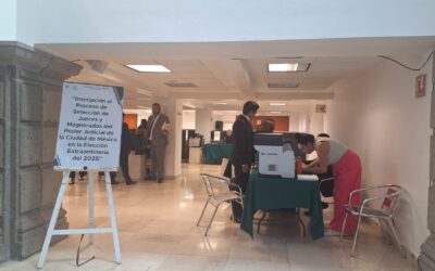 Con dudas y esperanza, van aspirantes al Poder Judicial de la CDMX