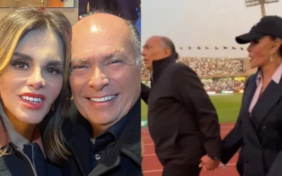 Papá de Checo Pérez dice que se quiere casar con Lucía Méndez