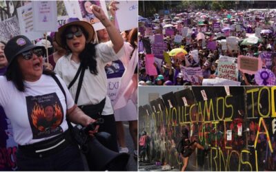 200,000 mujeres alzan la voz contra la violencia en primer 8M de Sheinbaum