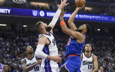 NBA: Karl-Anthony Towns lidera a Knicks a la victoria sobre Kings