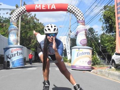 Patinaje: María Fernanda Mora gana recorrido en patines