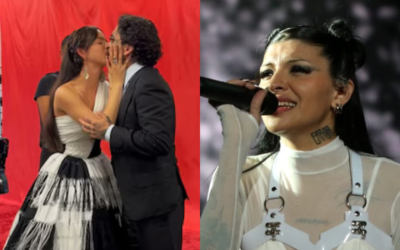 Ángela Aguilar y Christian Nodal reaccionan a preguntas sobre Cazzu | Video