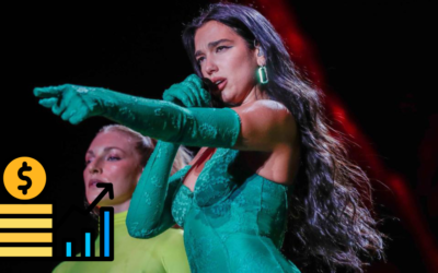 Boletos de Dua Lipa a precios accesibles, ¿Cuántos artistas cobran más que ella?