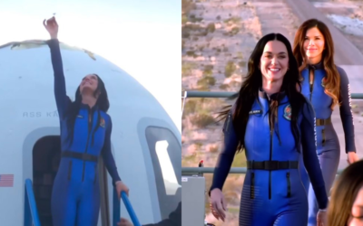 ¡Katy Perry en el espacio! Así fue el viaje de la cantante en la misión NS-31