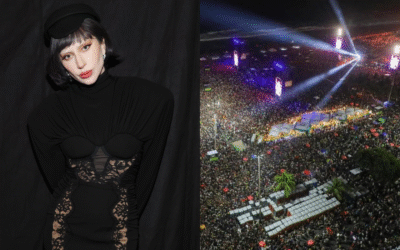 Miles de fanáticos de Lady Gaga se aglomeraron en Copacabana