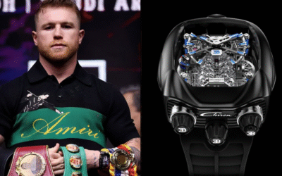 ¿Cuánto vale el reloj Bugatti que Canelo Álvarez usó previo a la pelea con William Scull?