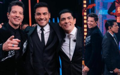 Así fue el emotivo reencuentro de Carlos Rivera, Yahir y Víctor García en Juego de Voces