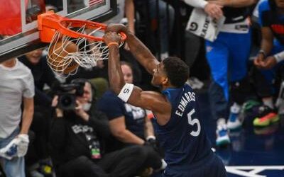 NBA: los Timberwolves humillan a los Thunder en final del Oeste