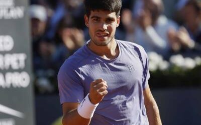 Tenis: Carlos Alcaraz jugará en Roma tras ausentarse de Madrid