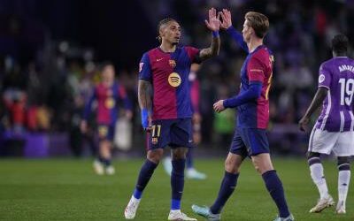 La Liga: Un Barcelona indetenible derrota al Valladolid