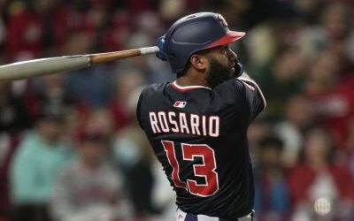 MLB: Amed Rosario con jonrón y 4 empujadas conduce a Nacionales