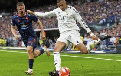 La Liga: Mbappé marca dos goles, Real Madrid gana