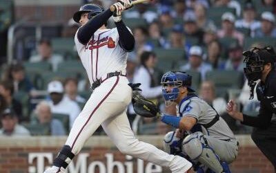 MLB: Bravos frenan la racha de 7 triunfos de los Dodgers