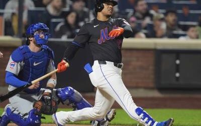 Juan Soto llegó a 8 jonrones y remolca a los Mets sobre los Cachorros