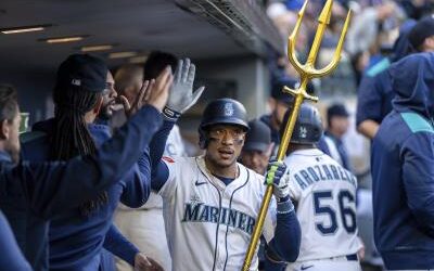 MLB:  Julio Rodríguez y Jorge Polanco pegan jonrones
