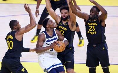 Timberwolves toman ventaja 3-1 en la serie de playoffs ante Warriors