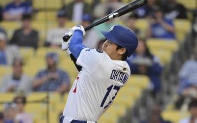 MLB:  Ohtani se va para la calle dos veces, empuja seis
