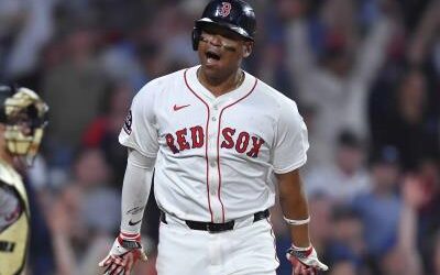 MLB: Devers mantiene su no a la inicial, azota la MLB