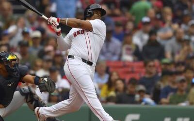 MLB:  Devers conecta grand slam, pero Atlanta gana