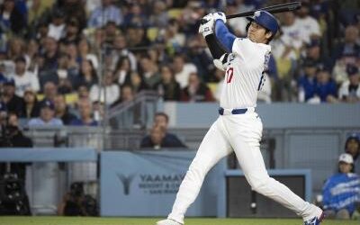 Ohtani lidera MLB con su jonrón 17, Teoscar regresa, Dodgers pierden