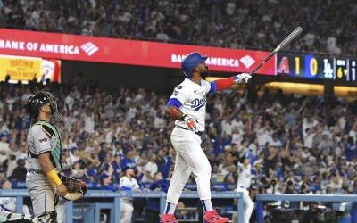MLB:  Dodgers logran victoria sobre Arizona con jonrón de Teoscar
