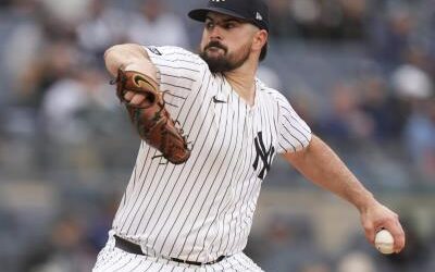 MLB: Rodón lanza seis entradas de dos hits y los Yankees barren