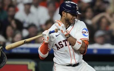 Jeremy Peña conectó triple para el triunfo de los Astros
