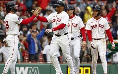 Rafael Devers logra marca personal de remolques en triunfo