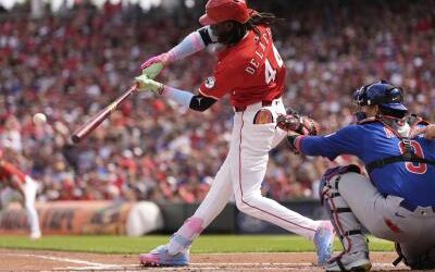 De la Cruz, jonrón y remolca 4 en triunfo 6-4 de Rojos ante Cachorros