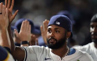 Caminero da jonrón de 3 carreras; Rays vencen 3-1 sobre Azulejos
