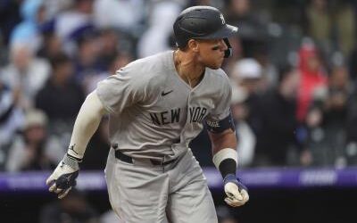 Aaron Judge ayuda a los Yankees a superar a los Rockies