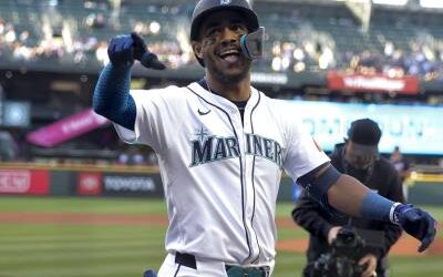 MLB:  Julio Rodríguez se va para la calle, Seattle gana