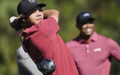 Charlie Woods gana el TaylorMade Invitational 1er torneo AJGA