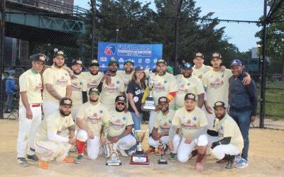 Tripp campeón 1er Torneo de Softbol organizado por la FDDNY