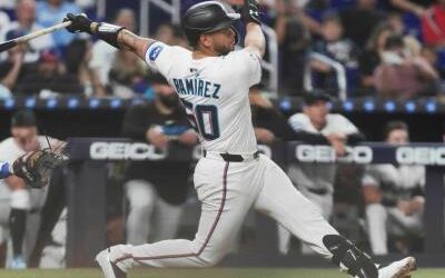 MLB: Agustín Ramírez responde con el madero en Marlins