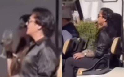 Exponen VIDEO donde Ángela Aguilar ‘jalonea’ a Christian Nodal