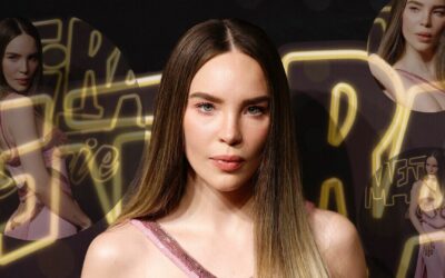 Belinda y su vestido que está causando sensación: elegancia retrofuturista en rosa ponche