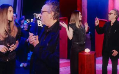 Belinda y Tim Burton sorprenden en una conexión inesperada
