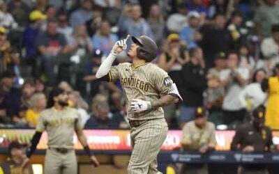 MLB: Machado la saca. Soriano tira 7, Caminero 16 dobles